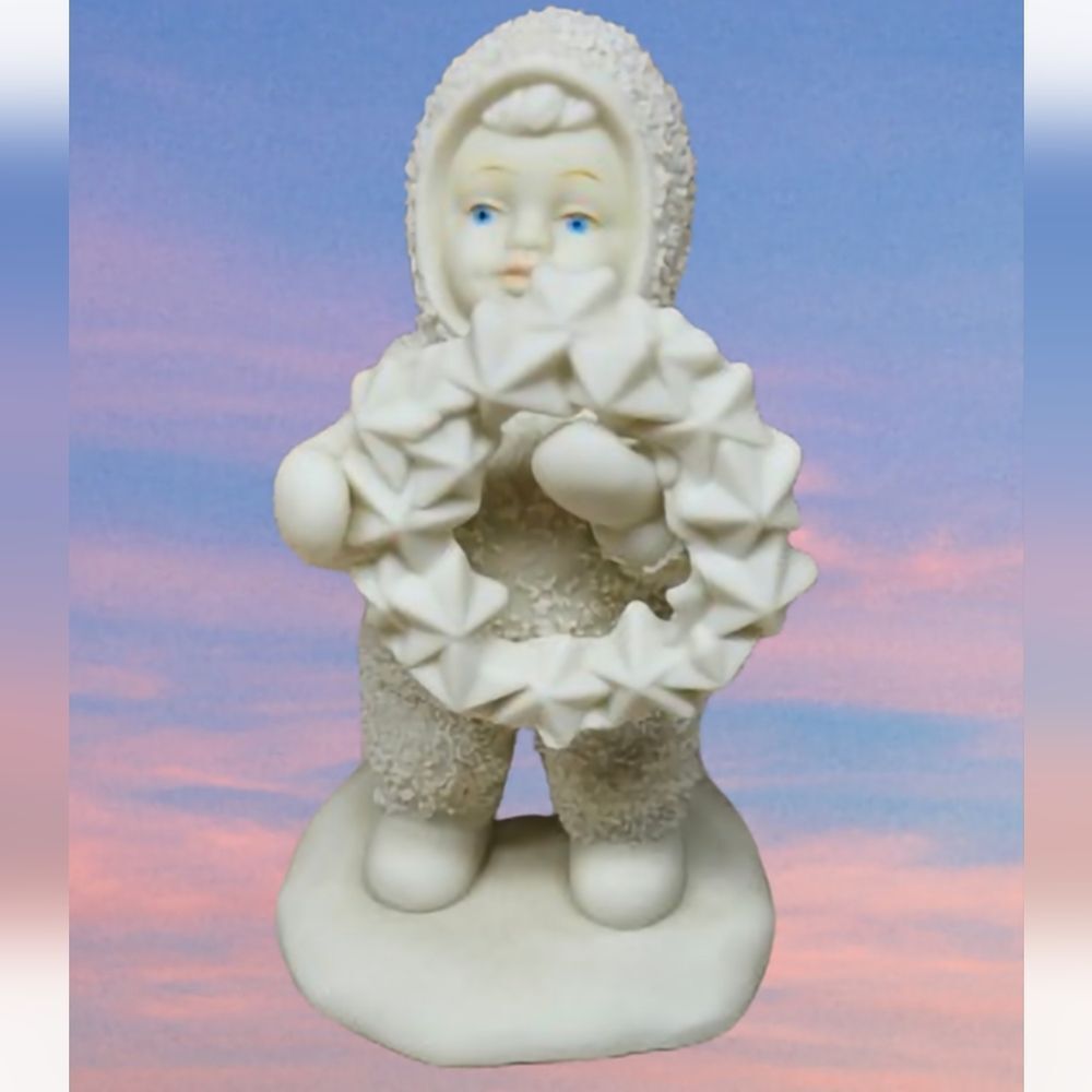 Dept 56 Snowbabies, " I Made this Just For You"